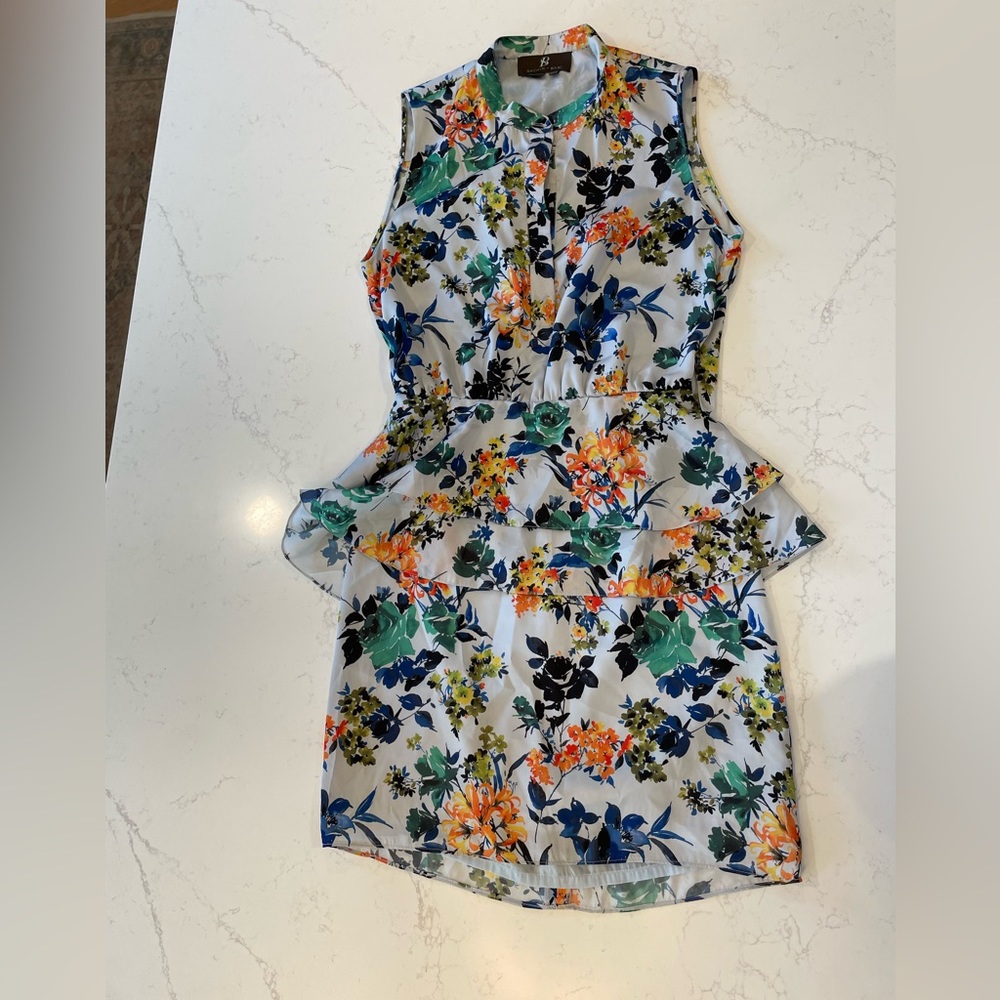 Sachin & Babi floral dress. Size 4
